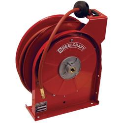 Reelcraft® 5000 Series Spring Driven Hose Reel with Hose